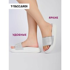 Шлепанцы T.Taccardi, размер 40, белый