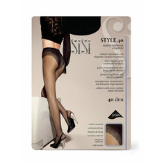 Колготки Sisi STYLE, 40 den, размер 2, nero/черный