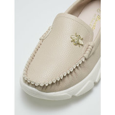 Мокасины , размер 37, бежевый Wenling Shengtong Shoes co. LTD