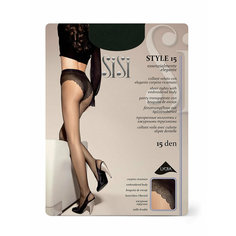 Колготки Sisi STYLE 15 den, 15 den, размер 2, nero/черный