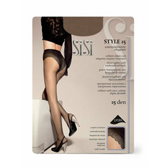 Колготки Sisi STYLE 15 den, 15 den, размер 3, бежевый