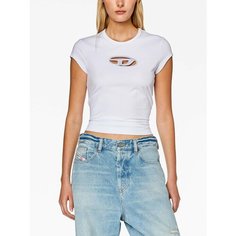 Футболка DIESEL, размер XL, серебристый