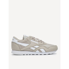 Кроссовки Reebok Classic Nylon, размер 6 US, бежевый/бежевый/белый