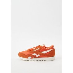 Кроссовки Reebok Classic Nylon, размер 7,5 US, оранжевый/оранжевый/белый