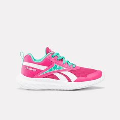 Кроссовки Reebok Rush Runner 5, размер 13.5 US, розовый/зеленый/белый