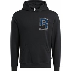Свитшот Reebok RI CHENILLE HOODIE, размер XXL INT, , черный