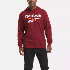 Свитшот Reebok identity big logo, размер L INT, , бордовый