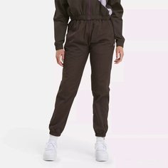 Брюки спортивные Reebok CL FR Track Pant, размер XS, черный