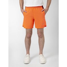 Шорты спортивные Reebok running, размер 2XL, оранжевый