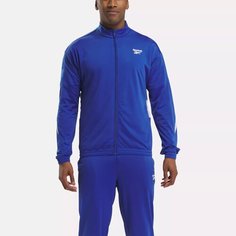 Свитшот Reebok Ri Vector Knit Tracktop , размер S INT, , голубой