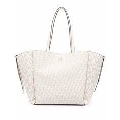 Сумка тоут MICHAEL KORS, белый, серебряный
