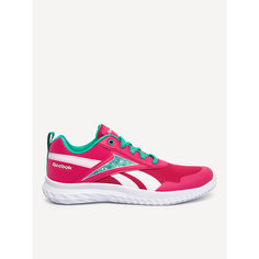 Кроссовки Reebok Rush Runner 5, размер 3,5 US, розовый/зеленый/белый