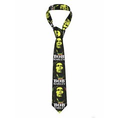 Галстук регги - музыкант Bob Marley Боб Марли GameМерч