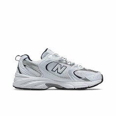 Кроссовки New Balance 530, полнота D, размер 37 EU/4.5 US, White with natural indigo