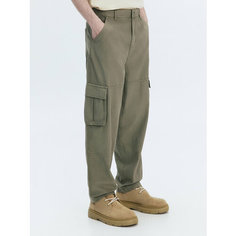 Брюки карго Befree Casual, размер XL/176, хаки/оливковый