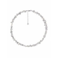 Колье Strekoza Collection, длина 42 см, серый