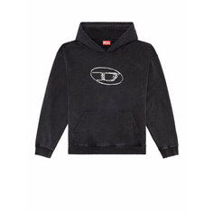 Худи DIESEL S-Boxt, размер XXL undefined (Diesel (стандартный)), , черный