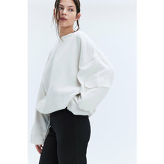 Свитшот Befree Basic, размер XS, , кремовый/светлый беж