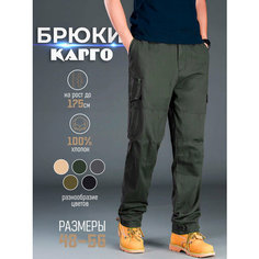 Брюки карго Modniki, размер M, темно-зеленый