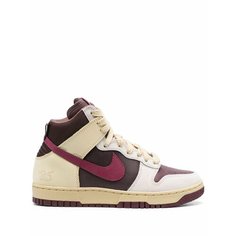 Кроссовки NIKE Dunk High 1985, размер 11.5 US (Nike US), коричневый