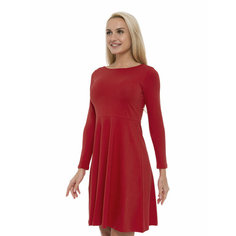 Платье Lunarable Базовая коллекция, размер 48, красный