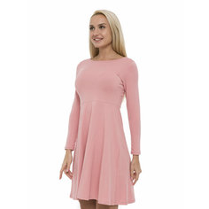 Платье Lunarable Базовая коллекция, размер 52, розово-коричневый