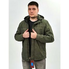 Ветровка FDCENTURY, размер 56, темно-зеленый