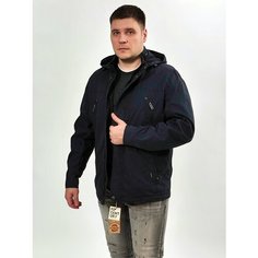 Ветровка FDCENTURY, размер 54, темно-синий
