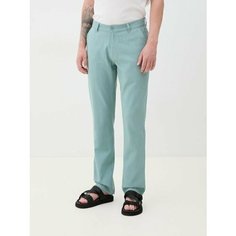 Брюки Maison David, размер S, бирюзовый