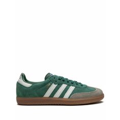Кроссовки adidas Samba OG, размер 9,5 US, зеленый