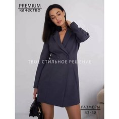 Платье Carolina shop, размер 42, серый