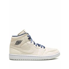 Кроссовки Jordan Air Jordan 1 Mid, размер 8.5 US (Jordan US), коричневый