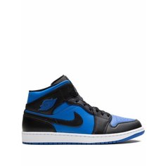 Кроссовки Jordan Air Jordan 1 Mid, размер 9.5 US (Мужские размеры Jordan US ), синий