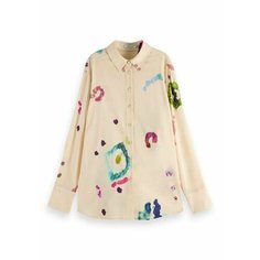 Блуза SCOTCH & SODA, размер 36, бежевый