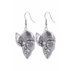 Серьги OTOKODESIGN, серый в серебре