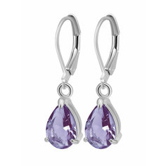 Серьги OTOKODESIGN, фиолетовый