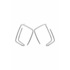 Серьги OTOKODESIGN, серебристый