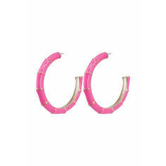 Серьги OTOKODESIGN, эмаль, розовый