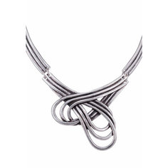 Колье OTOKODESIGN, серебристый