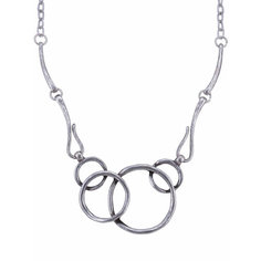 Колье OTOKODESIGN, серебристый
