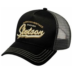 Бейсболка STETSON для мужчин и женщин, размер 0, черный