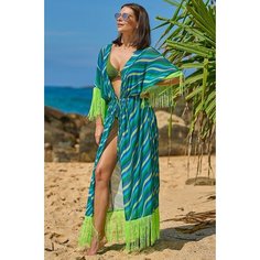 Туника MIA-AMORE, размер 4XL/5XL, зелёный