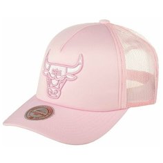 Бейсболка Mitchell & Ness для мужчин и женщин, размер 0, розовый