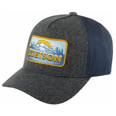 Бейсболка STETSON для мужчин и женщин, размер 0, серый