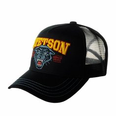 Бейсболка STETSON для мужчин и женщин, размер 0, черный