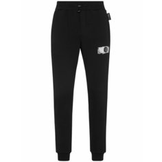 Брюки спортивные PLEIN SPORT, размер 3XL, черный