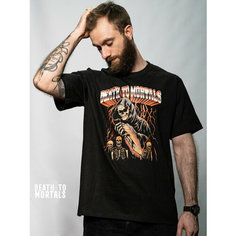 Футболка Death to Mortals, размер XXL, черный