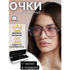 Солнцезащитные очки UNIMANIA, белый/розовый