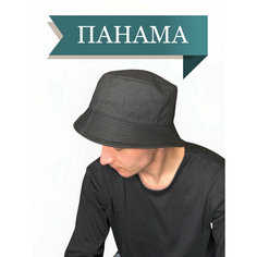 Панама для женщин, размер 54-58, черный Vegast