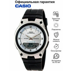 Наручные часы CASIO Collection, черный, серебряный